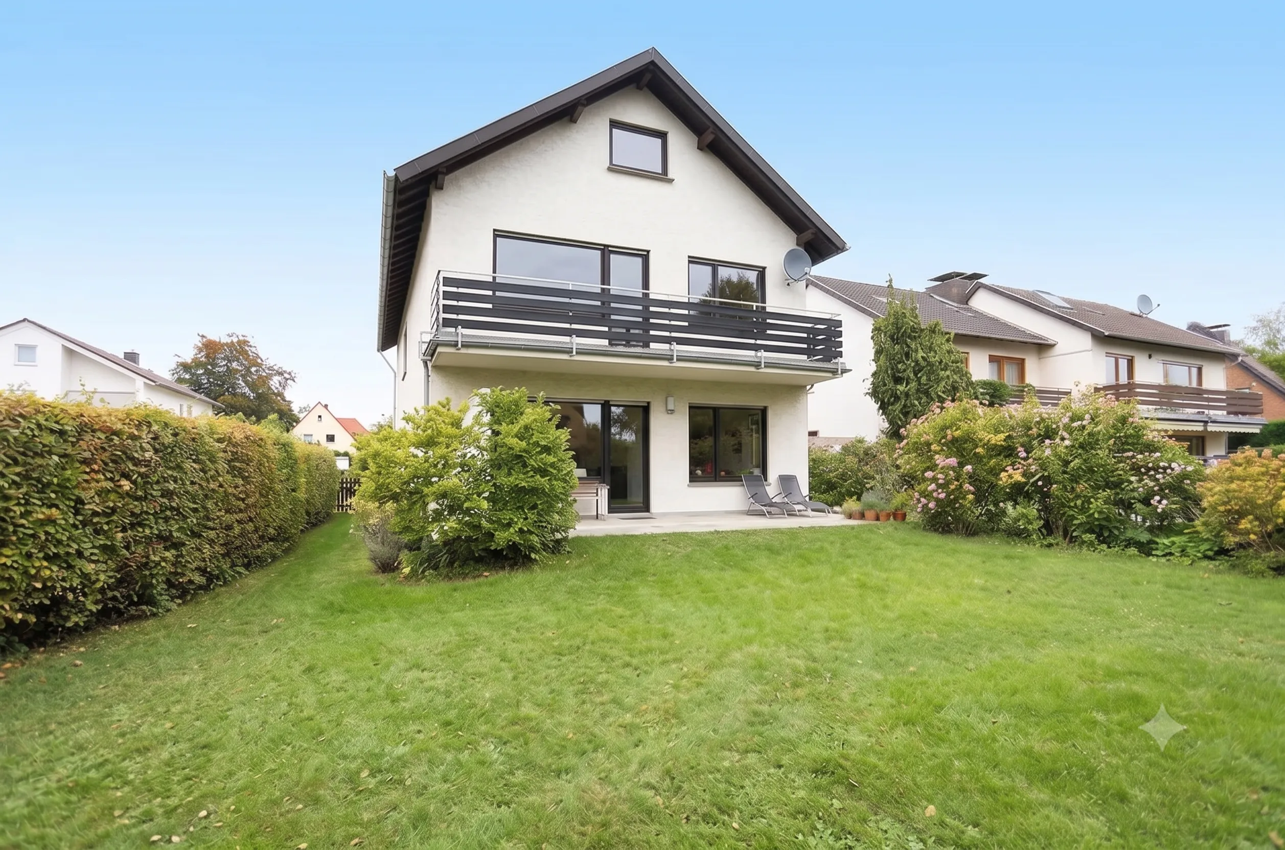 Freistehendes Einfamilienhaus in gepflegter Gartenlage